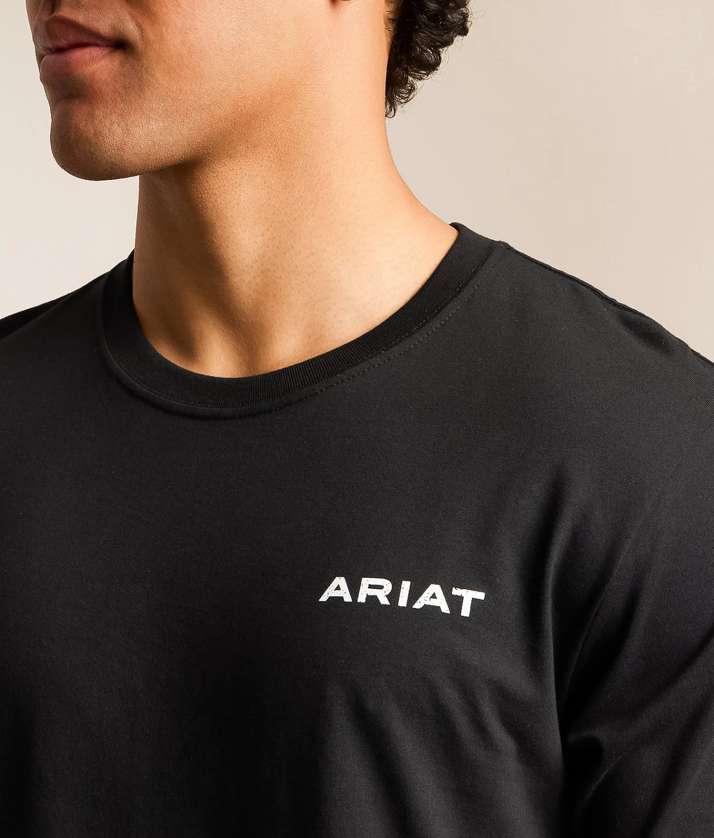 Tops|Graphic T-Shirts | Ariat Gaucho Flag T-Shirt Black