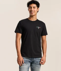 Tops|Graphic T-Shirts | Ariat Gaucho Horseshoe T-Shirt Black