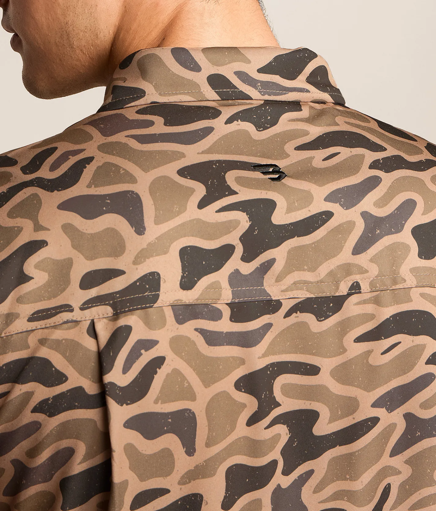 BURLEBO Performance Stretch Shirt Gauge Camo