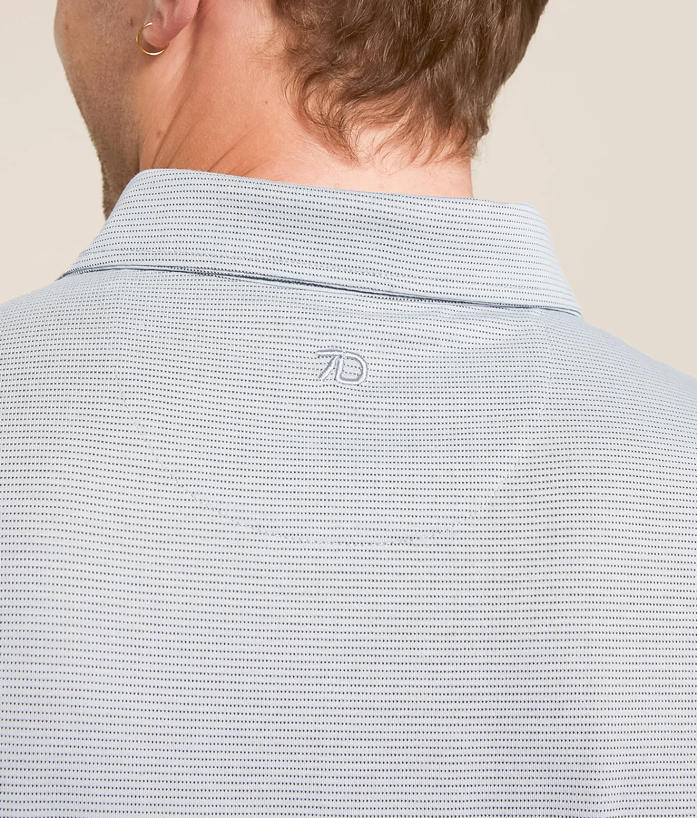 Tops | 7Diamonds Gautier Performance Stretch Polo Light Grey