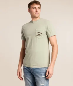 Old Row GBC Retro Can Camo T-Shirt Bay