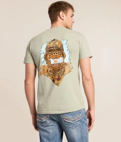 Old Row GBC Retro Can Camo T-Shirt Bay