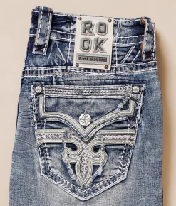 Bottoms | Rock Revival Geofrey Stretch Short Geofrey H200