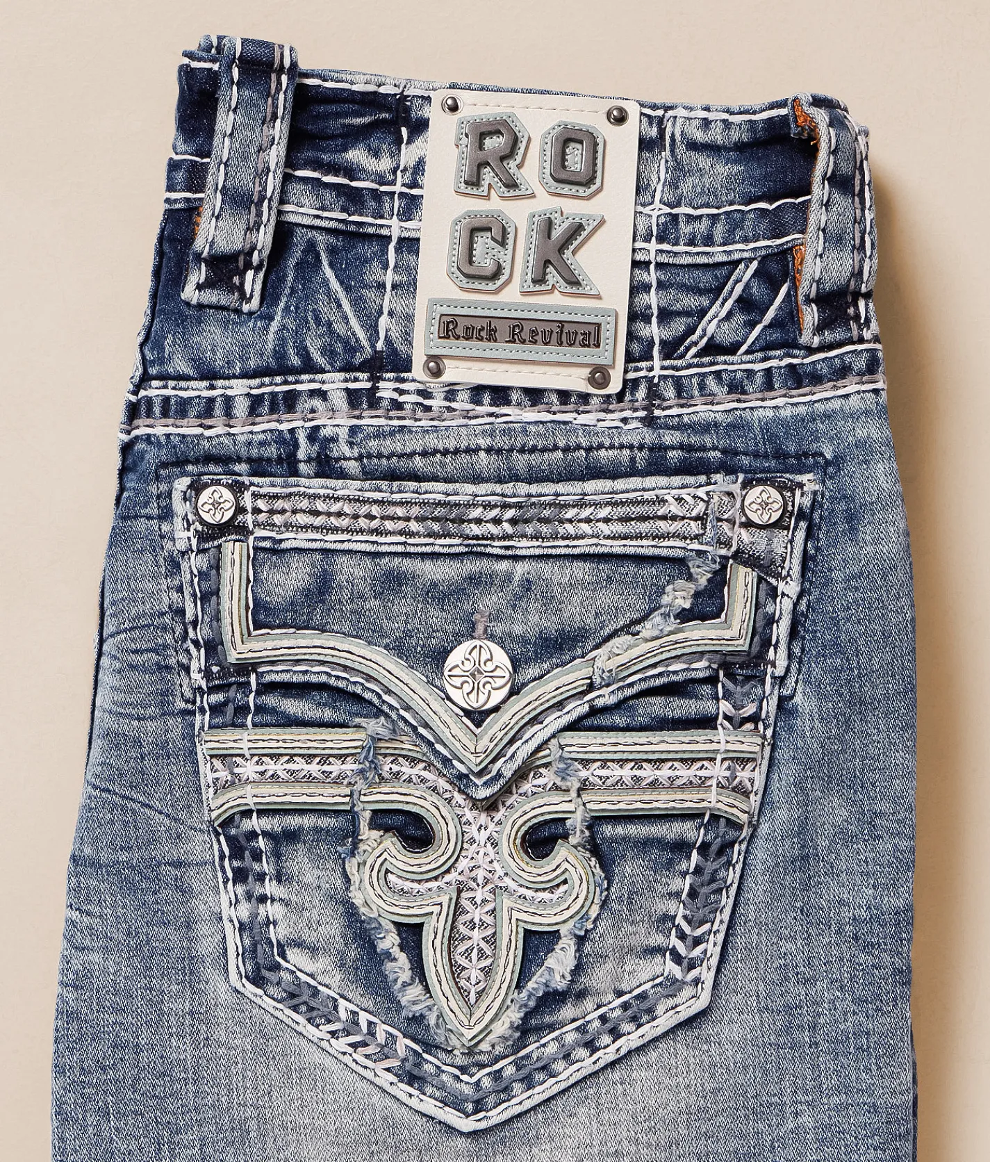 Bottoms | Rock Revival Geofrey Stretch Short Geofrey H200
