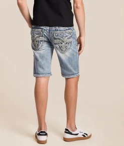 Rock Revival Geofrey Stretch Short Geofrey H200 Discount