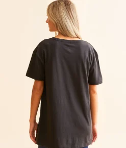 Tops | Wrangler® George Strait Band T-Shirt Washed Black