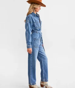 Ariat Georgia Jumpsuit Denim Discount