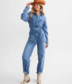 Ariat Georgia Jumpsuit Denim Discount