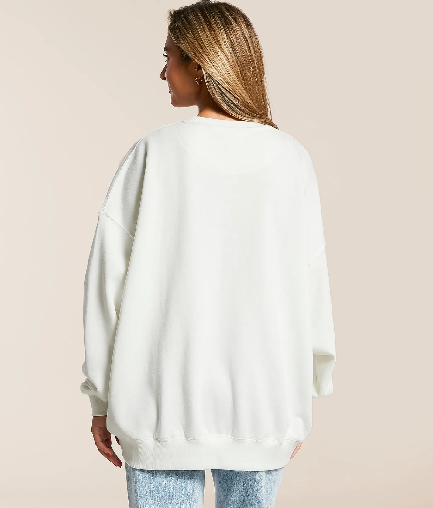 Gameday SOCIAL® Georgia Pullover White Sale