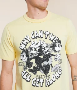 Graphic T-Shirts | Cult of Individuality Get Along T-Shirt Banana