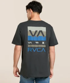 RVCA Get Set T-Shirt Pirate Black