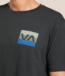 RVCA Get Set T-Shirt Pirate Black