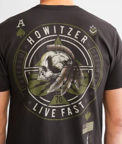 Graphic T-Shirts | Howitzer Ghost Recon T-Shirt Vintage Black