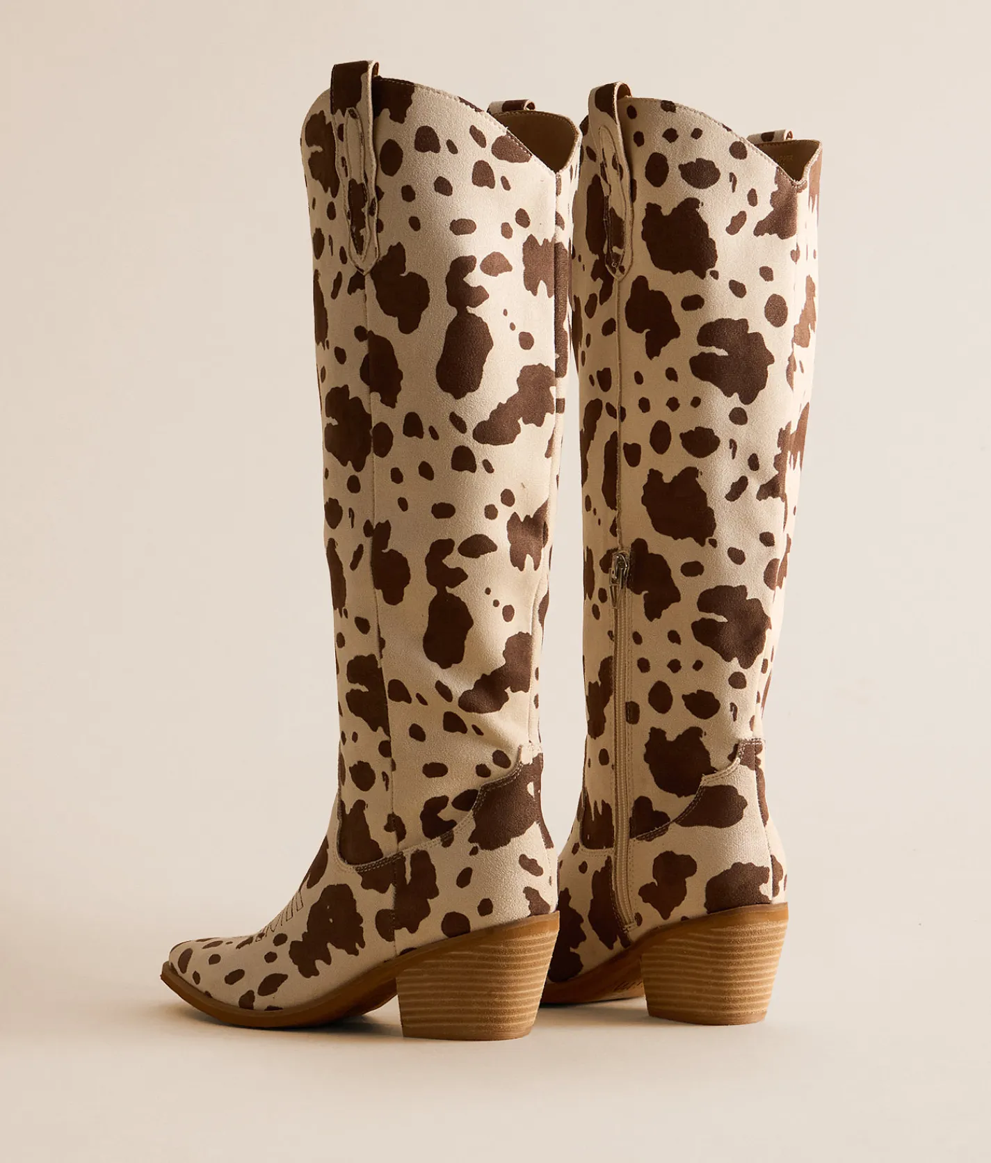 Shoes | Mi.iM Giada Western Boot Cow Print