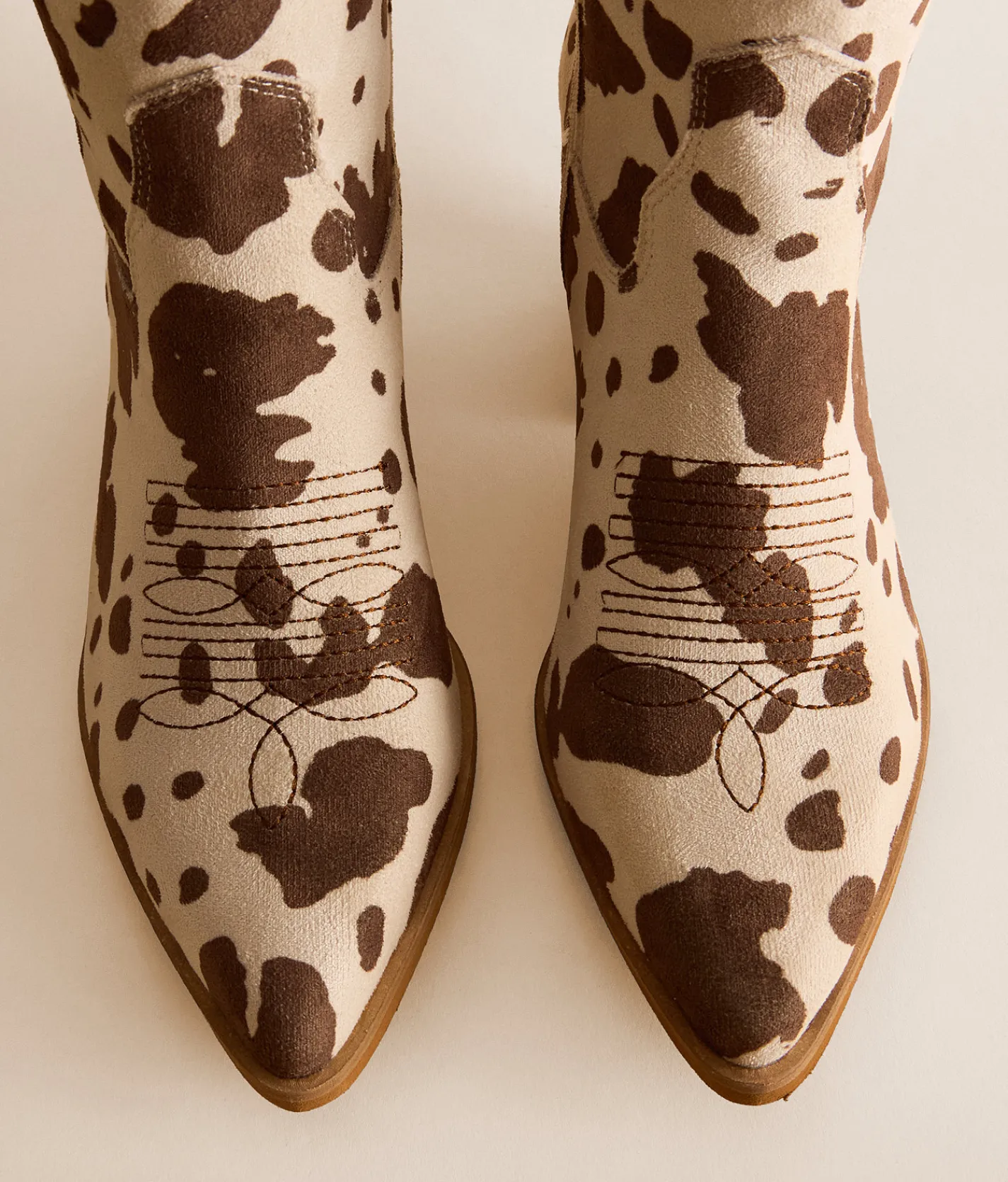 Shoes | Mi.iM Giada Western Boot Cow Print