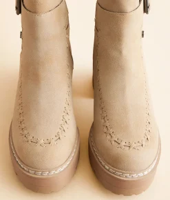 Mia Gianina Chelsea Ankle Boot Sand