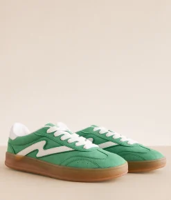 Madden Girl Gia Sneaker Green Multi Clearance