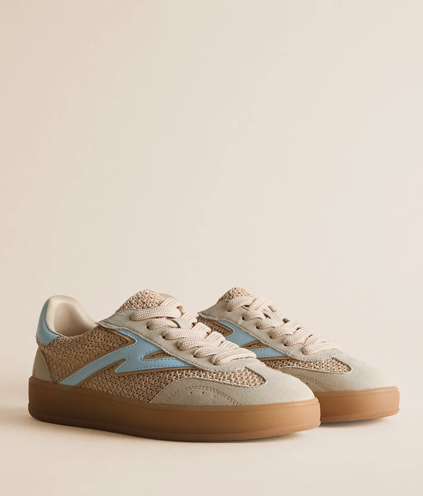 Shoes | Madden Girl Gia Sneaker Natural Light Blue
