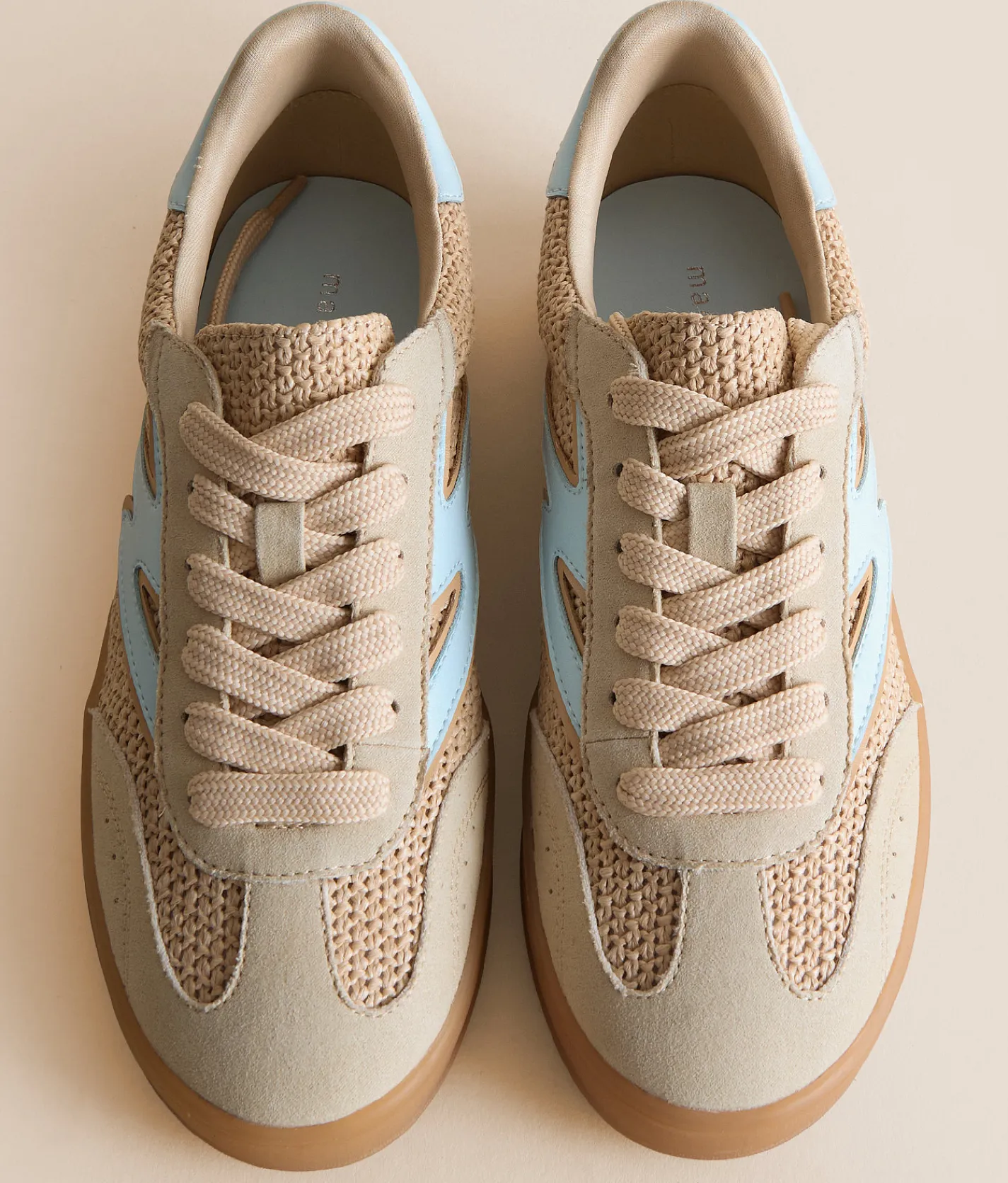 Shoes | Madden Girl Gia Sneaker Natural Light Blue