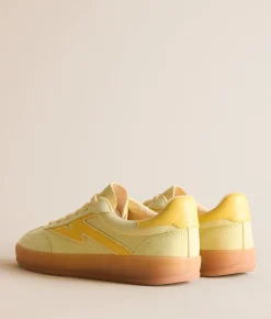Madden Girl Gia Sneaker Lemon Yellow Online