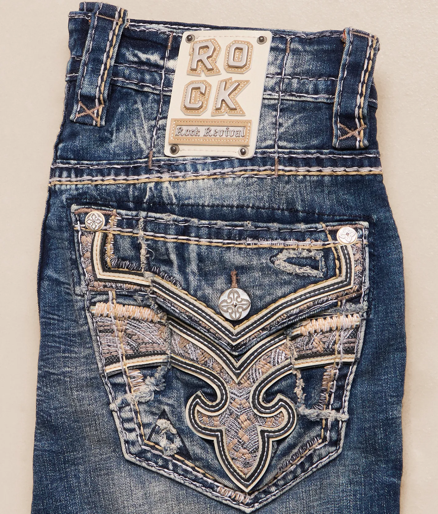 Bottoms|Rock Revival Jeans | Rock Revival Gideon Slim Straight Stretch Jean Gideon SJ203
