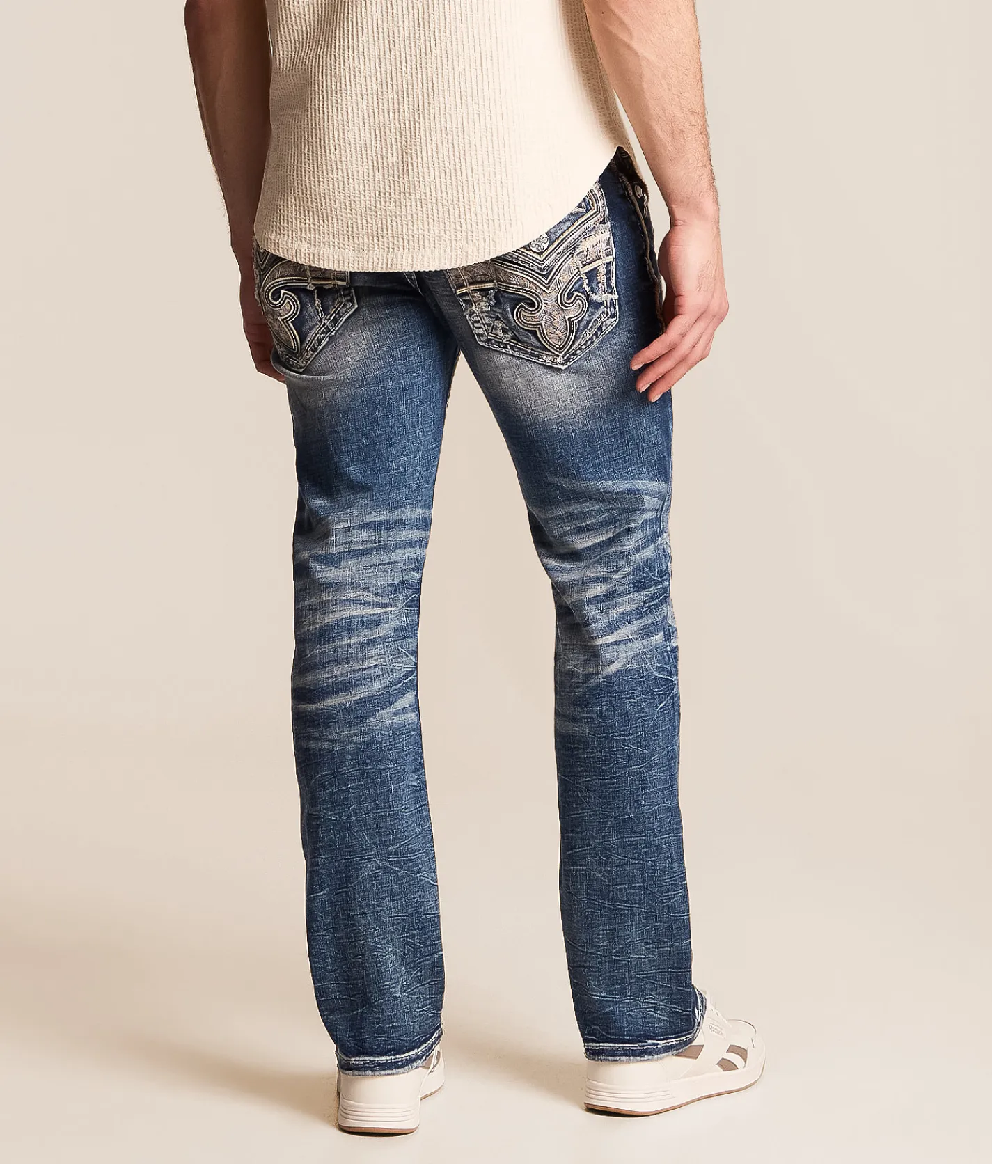 Bottoms|Rock Revival Jeans | Rock Revival Gideon Slim Straight Stretch Jean Gideon SJ203