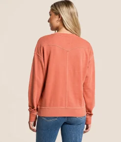 Tops | Kimes Ranch Gina Oversized Pullover Muted Red