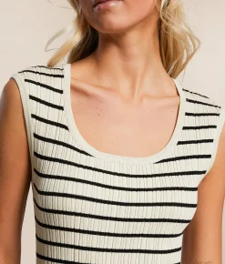 Dresses | Z Supply Gisele Striped Midi Dress Sandshell