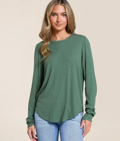 White Crow Glenda Top Hunter Green Sale