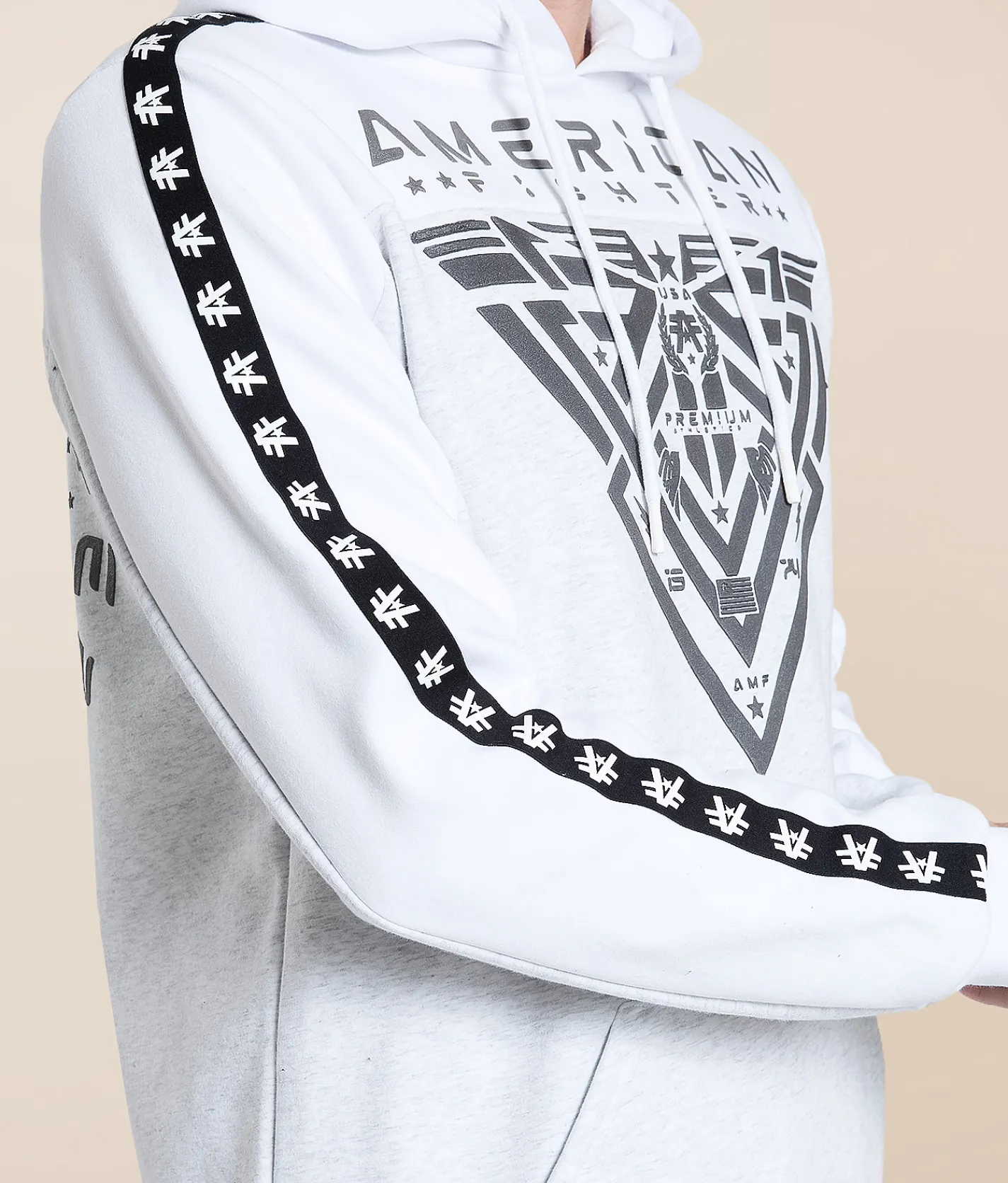Tops | American Fighter Glenside Hooded Sweatshirt White