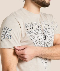 Graphic T-Shirts | American Fighter Glenside T-Shirt Bone