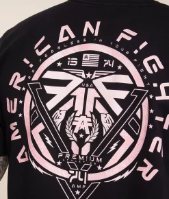 Tops|Graphic T-Shirts | American Fighter Glenside T-Shirt Black