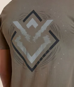 Veece Glitch Storm T-Shirt Mushroom Hot