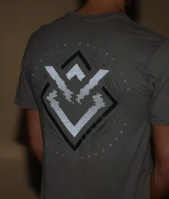 Veece Glitch Storm T-Shirt Mushroom Hot