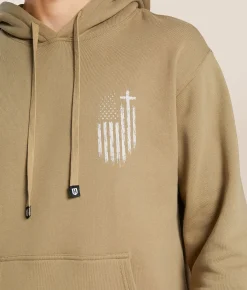 Howitzer God & Country Hooded Sweatshirt Fallen Rock New