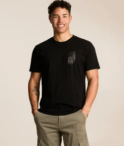 Howitzer God & Country T-Shirt Black Clearance