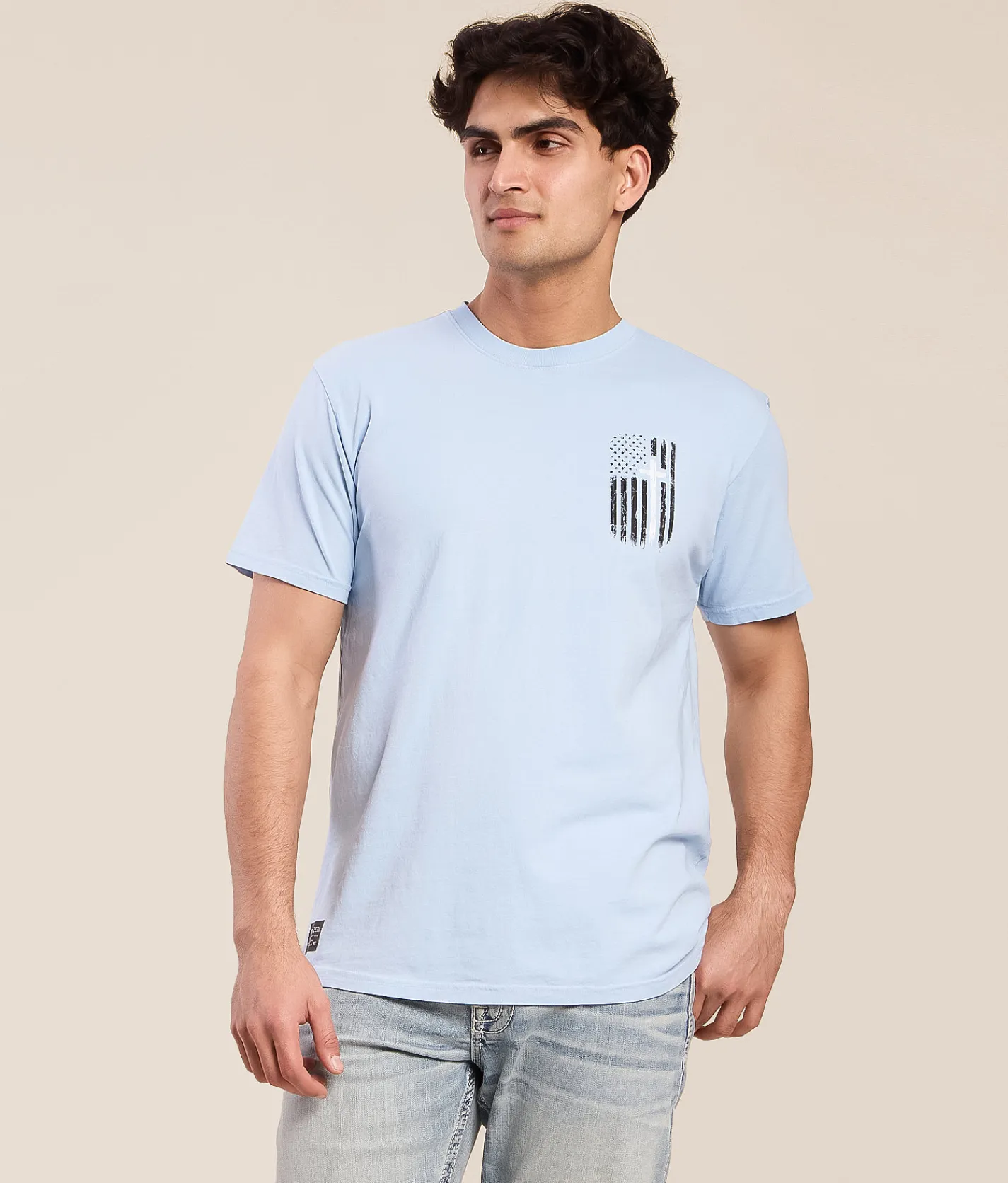 Howitzer God Family Country T-Shirt Slate Blue Online