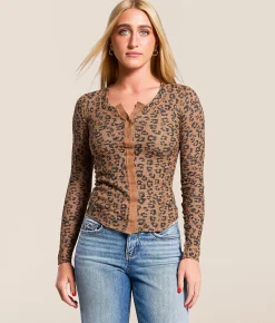 Tops | Free People Going Places Cardi Top Natural Combo