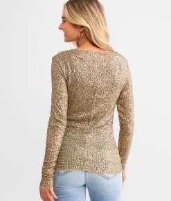 Free People Gold Rush Top Lavender Combo Online