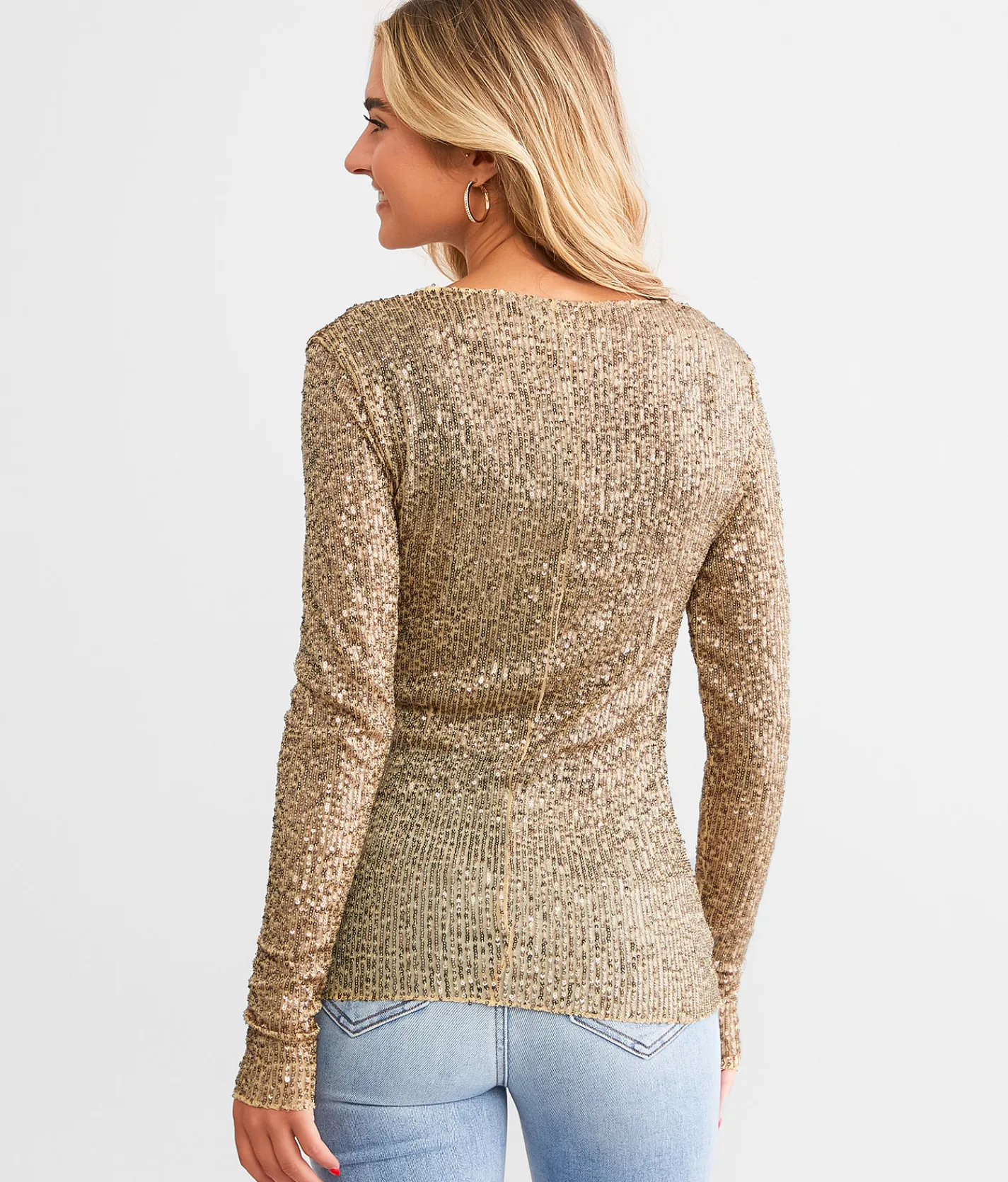 Free People Gold Rush Top Lavender Combo Online