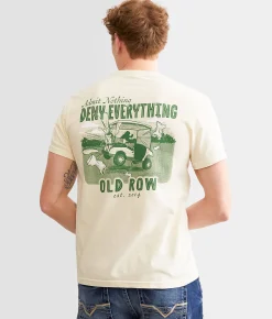 Old Row Golf Cart T-Shirt Ivory Online