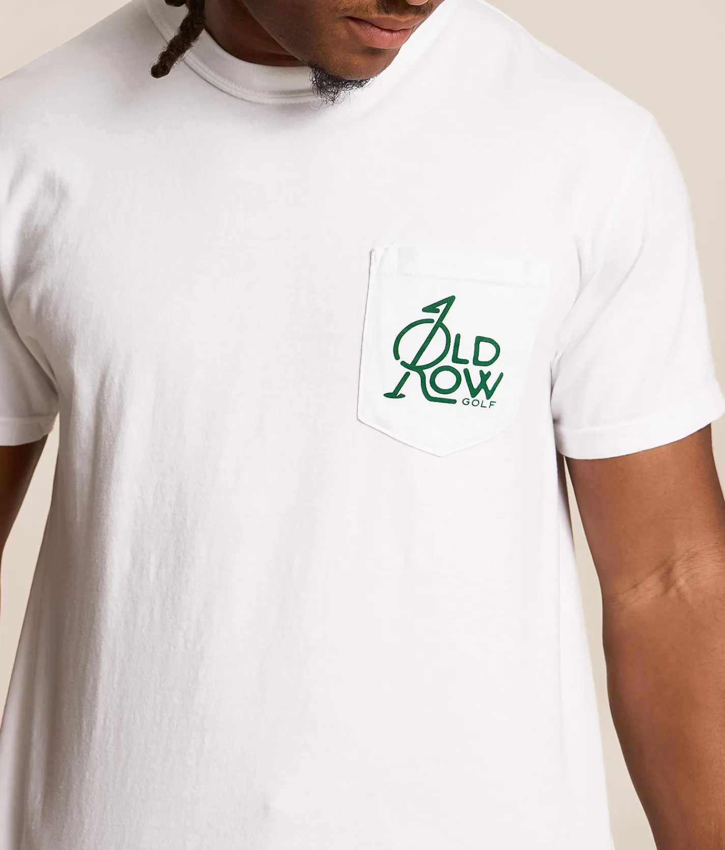Tops|Graphic T-Shirts | Old Row Golf Flower T-Shirt White