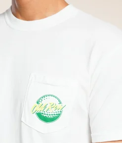 Tops|Graphic T-Shirts | Old Row Golf T-Shirt White
