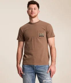 Old Row Good Boys Club Bird Dog T-Shirt Espresso Outlet