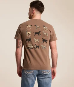 Tops | Old Row Good Boys Club Bird Dog T-Shirt Espresso