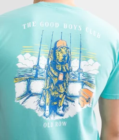 Graphic T-Shirts | Old Row Good Boys Club Deep Sea T-Shirt Chalky Mint