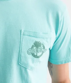 Graphic T-Shirts | Old Row Good Boys Club Jeep Dogs Fishing T-Shirt Chalky Mint