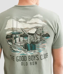 Graphic T-Shirts | Old Row Good Boys Club Jumpin' Boat T-Shirt Bay