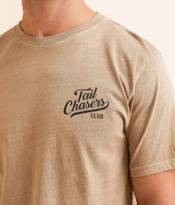 Tops|Graphic T-Shirts | Tail Chasers Club Good Boy T-Shirt Antique White