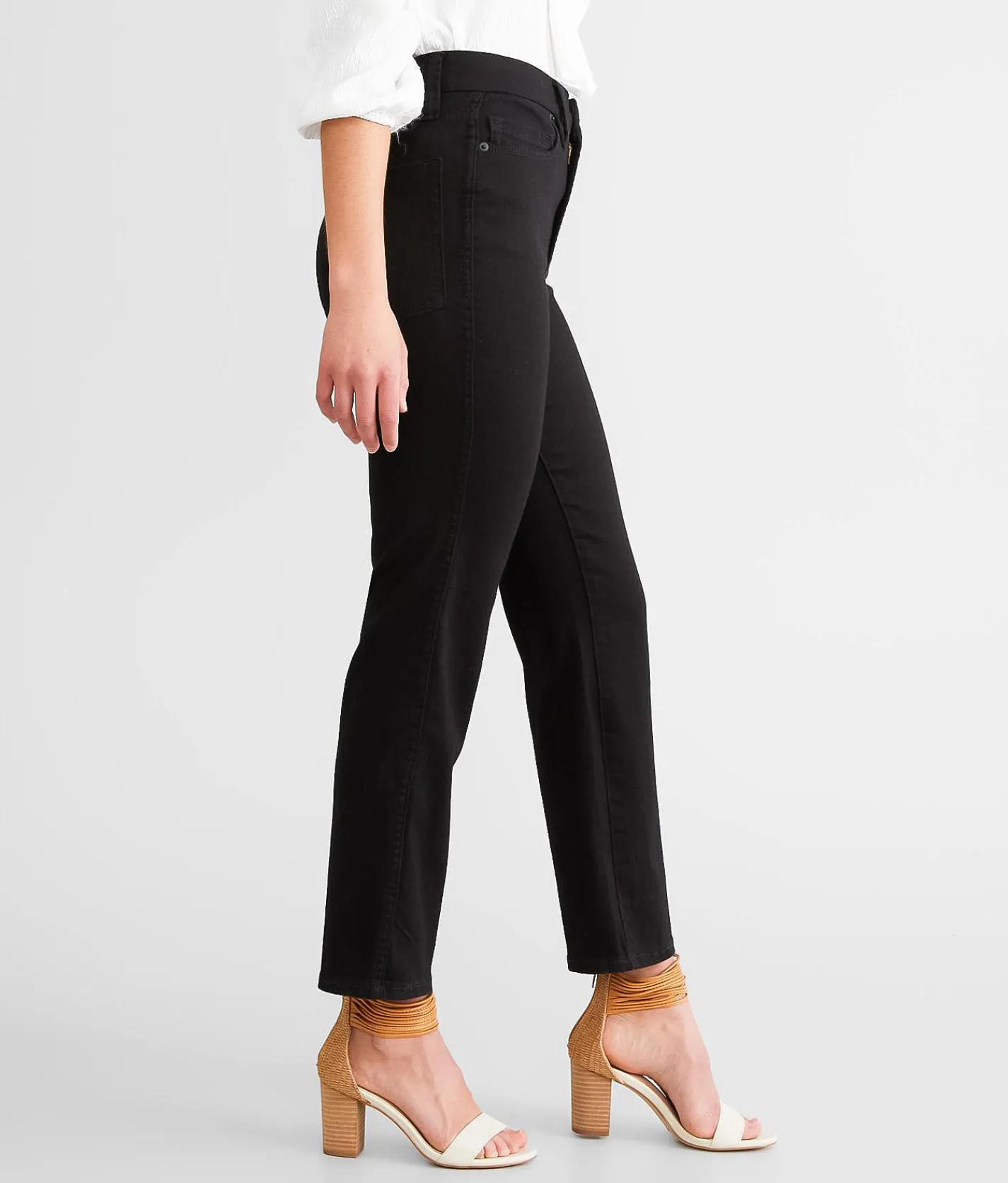 Jeans|Bottoms | GOOD AMERICAN Good Curve High Rise Straight Stretch Jean B001